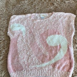 Lilly Of California Vintage Light pink acrylic Top